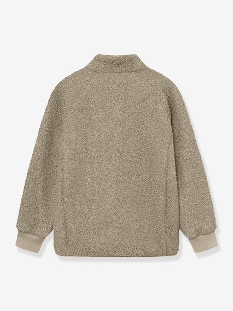 Veste en polaire Teddy avec fermeture éclair enfants MATCEDRIC MINI A TURE bleu foncé+cannelle+écru+lilas poudré+vert - vertbaudet enfant 