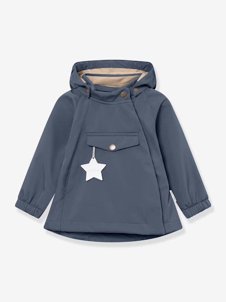 MATWAI MINI A TURE children's transition jacket deep blue+mint green - vertbaudet enfant 