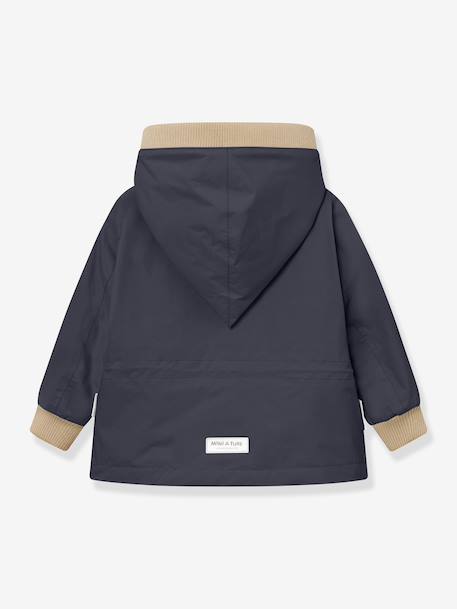 MATWAIO all-season jacket for children MINI A TURE deep blue+green+old rose - vertbaudet enfant 