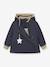 MATWAIO all-season jacket for children MINI A TURE deep blue+green+old rose - vertbaudet enfant 