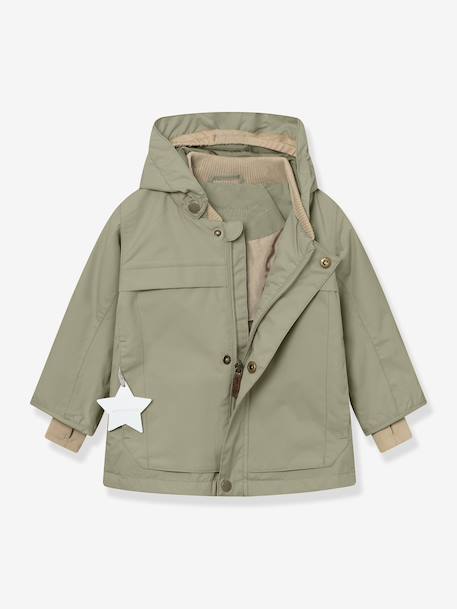 MATWALDO boy's all-season jacket MINI A TURE deep blue+green - vertbaudet enfant 