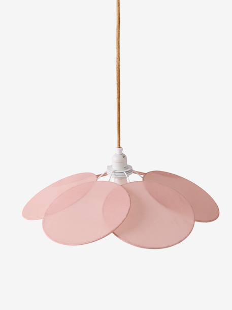 Fabric Petals Hanging Lampshade pale pink - vertbaudet enfant 