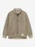Teddy fleece jacket with zip for children MATCEDRIC MINI A TURE cinnamon+deep blue+ecru+green+soft lilac - vertbaudet enfant 