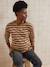 Crossover Top, Maternity & Nursing Special olive+Red Stripes+White Stripes - vertbaudet enfant 
