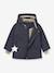 MATWALDO boy's all-season jacket MINI A TURE deep blue+green - vertbaudet enfant 