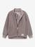 Teddy fleece jacket with zip for children MATCEDRIC MINI A TURE cinnamon+deep blue+ecru+green+soft lilac - vertbaudet enfant 