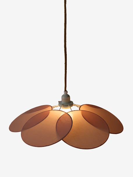 Fabric Petals Hanging Lampshade pale pink - vertbaudet enfant 