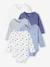 Pack of 5 Bodysuits for Newborns blue - vertbaudet enfant 