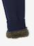 Fleece Joggers with Sherpa Lining for Boys navy blue - vertbaudet enfant 