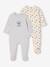 Pack of 2 'Cars' Sleepsuits in Fleece for Newborns pale blue - vertbaudet enfant 