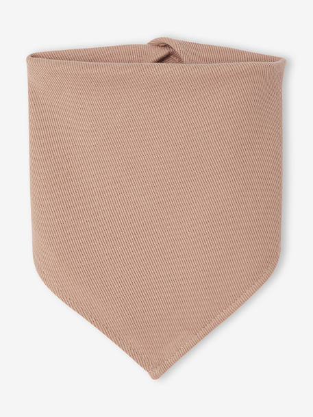 Ensemble 3 pièces naissance body + pantalon + foulard camel - vertbaudet enfant 