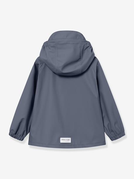 Children's rain jacket and trouser set MATREINAR MINI A TURE deep blue+green - vertbaudet enfant 
