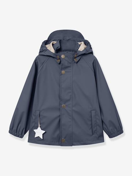 Ensemble veste et pantalon de pluie enfants MATREINAR MINI A TURE bleu foncé+vert - vertbaudet enfant 