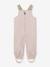 MATWALENTAYO children's rain dungarees MINI A TURE all year round deep blue+green+old rose - vertbaudet enfant 