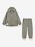 Children's rain jacket and trouser set MATREINAR MINI A TURE deep blue+green - vertbaudet enfant 