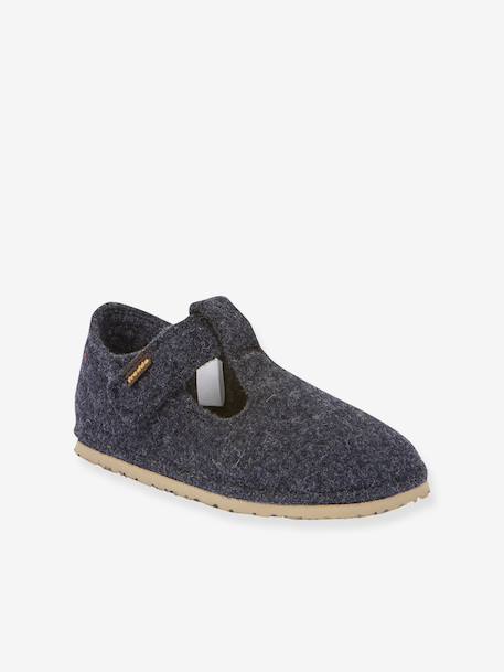 FLEXY WOOLY BAREFOOT FRODDO barefoot slippers for children marl grey+marl pink+night blue - vertbaudet enfant 