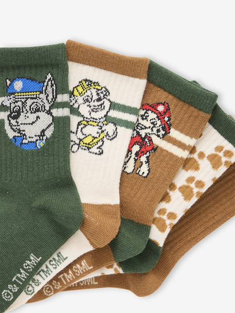 Lot de 5 paires de mi-chaussettes Pat'Patrouille camel - vertbaudet enfant 