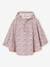 Floral Print Hooded Rain Poncho for Girls, LILIBETH rose - vertbaudet enfant 