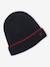 Ribbed Knit Beanie for Girls, JONEN navy blue - vertbaudet enfant 