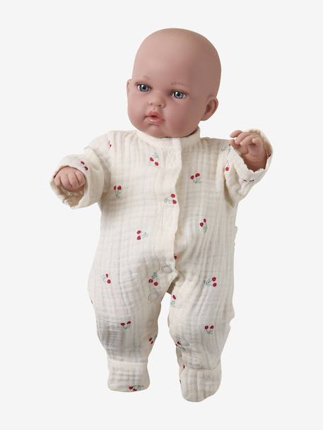 Pyjamas pour poupon 30/33 cm et 36 cm gris+rouge - vertbaudet enfant 
