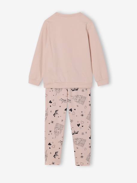 Pyjama Disney Princesses rose poudré - vertbaudet enfant 