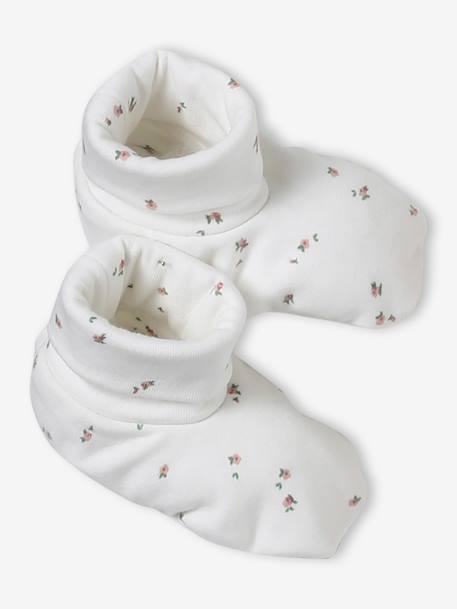 Ensemble bonnet, moufles, foulard et chaussons bébé rose - vertbaudet enfant 