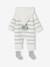 Knitted Jumpsuit + Socks Set for Newborns sage green - vertbaudet enfant 