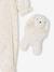 Velvet sleepsuit and comforter set ecru - vertbaudet enfant 