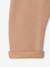 Trousers in Cotton Fleece, for Newborn Babies 6316+camel+rose - vertbaudet enfant 