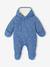 Denim Pramsuit with All-Over Print, for Newborns stone - vertbaudet enfant 
