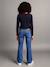 Flared Jeans for Girls, JONEN medium blue - vertbaudet enfant 