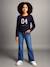 Jean flare fille bleu moyen - vertbaudet enfant 