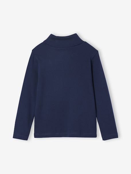 Pack of 3 Long Sleeve T-Shirts for Boys navy blue - vertbaudet enfant 