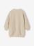 Girl's sherpa dress with embroidered detail vanilla - vertbaudet enfant 