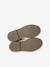 Boots enfant fille cuir zippées marine+or - vertbaudet enfant 