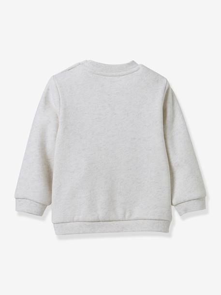 Sweat lettres en tissu Liberty bébé coton biologique beige - vertbaudet enfant 