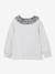 T-shirt with Liberty fabric collar in organic cotton for babies by CYRILLUS rose - vertbaudet enfant 