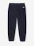 Fleece Joggers for Boys navy blue - vertbaudet enfant 