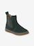 Leather Boots for Girls bronze+camel+green+navy blue - vertbaudet enfant 