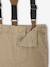 Pantalon bébé en velours avec bretelles amovibles beige - vertbaudet enfant 