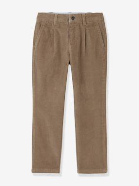 -Pantalon chino garçon en velours