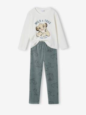 -Pyjama garçon Disney Le Roi Lion en velours