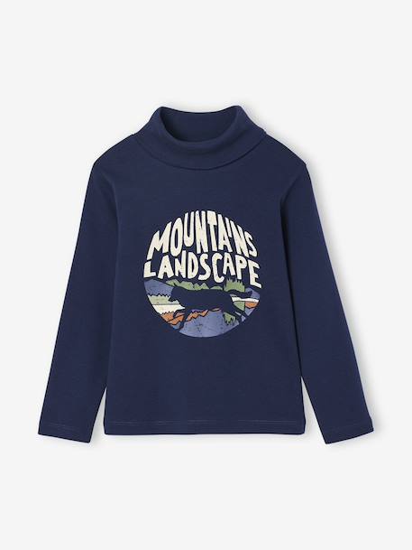 Pack of 3 Long Sleeve T-Shirts for Boys navy blue - vertbaudet enfant 