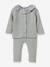 Ensemble en tricot bébé col en tissu Liberty rose - vertbaudet enfant 