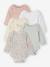 Pack of 5 Bodysuits with Cut-Away Shoulders for Newborns sage green - vertbaudet enfant 
