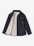 Lined Flannel Shirt for Boys marl grey - vertbaudet enfant 