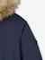 Parka garçon à capuche doublée polaire marine - vertbaudet enfant 