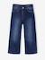 Wide-Leg MorphologiK Jeans for Girls, Medium Hip deep blue+light blue+medium blue - vertbaudet enfant 
