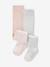 Pack of 2 pairs of baby girl's tights nude pink - vertbaudet enfant 