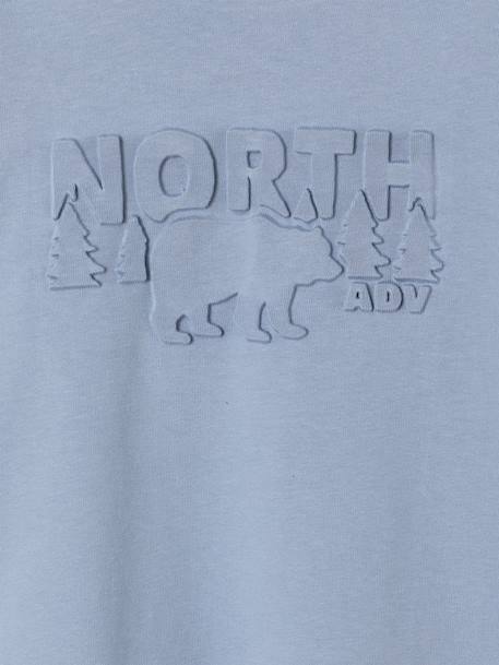 Long-Sleeved T-Shirt for Boys light blue - vertbaudet enfant 